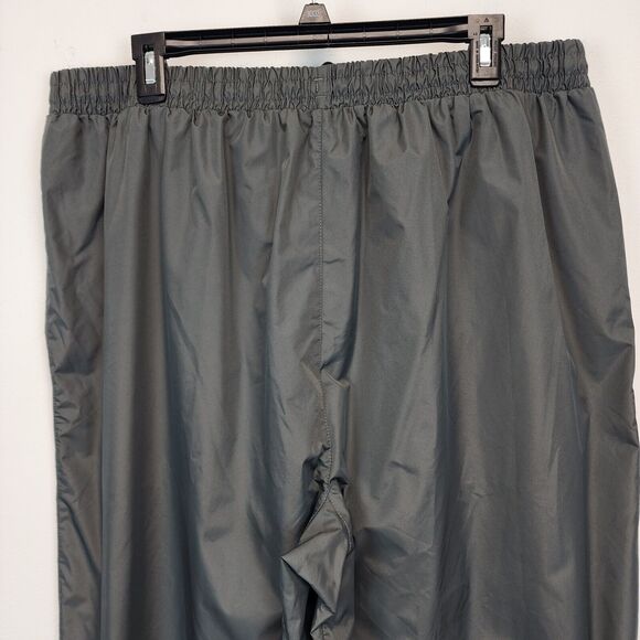 Hot Suit Sauna Pants Mens Size 3XL Gray Sweat Weight Cutting Pants Silver Tech - Picture 6 of 10